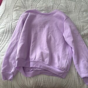 SHEIN Lavender Sweatshirt